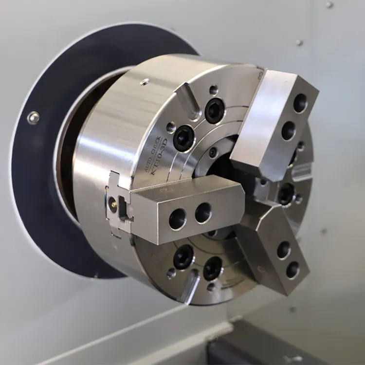 CK6150 Высокоточная плоская горизонтальная токарная машина с ЧПУ 3