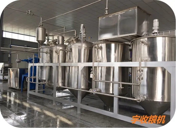 Линия производства кокосового масла