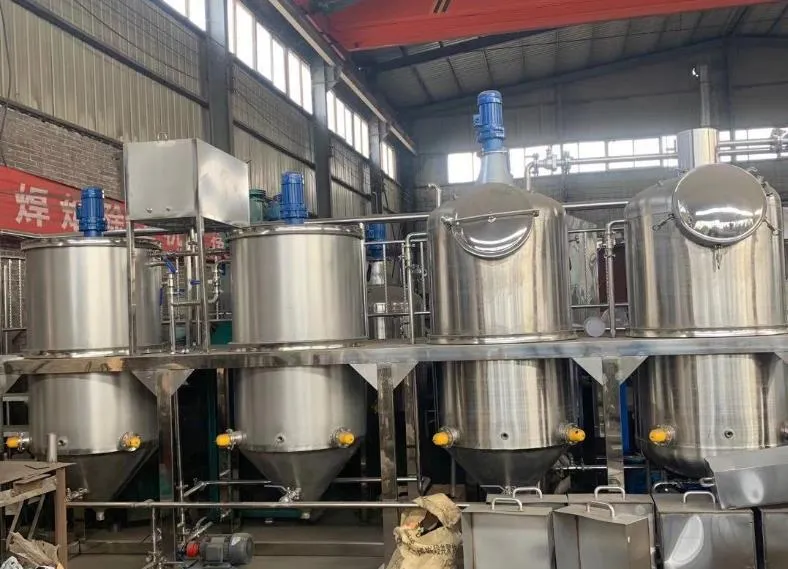 Линия производства кокосового масла 5