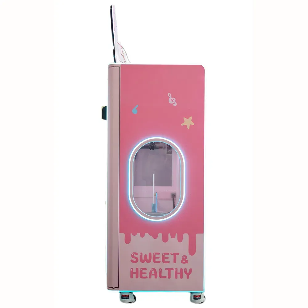 Монетный автомат для детей, коммерческий автомат для сладкой ваты 3