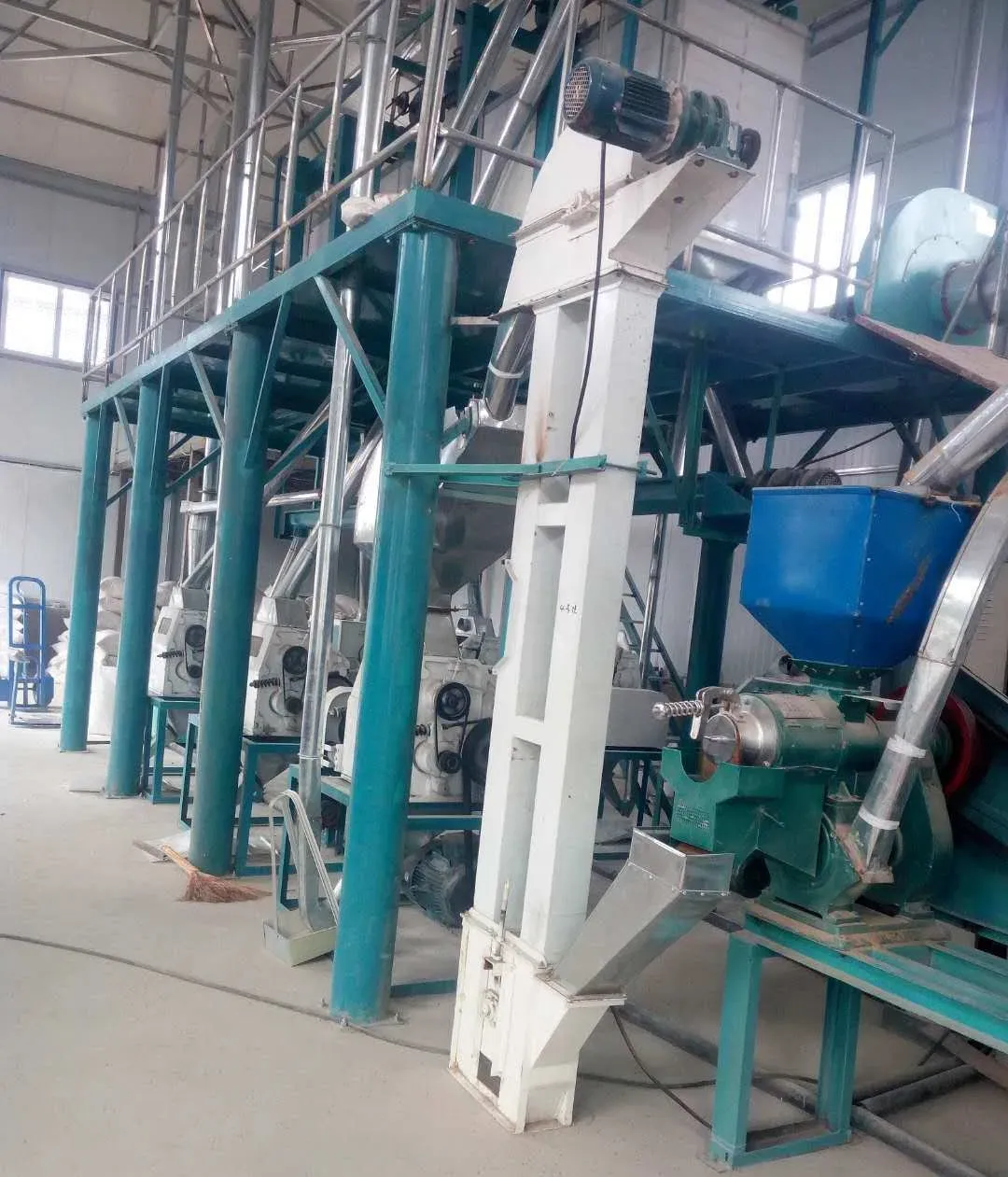 Промышленная мельница для кукурузной муки 30 тонн/24 часа 6