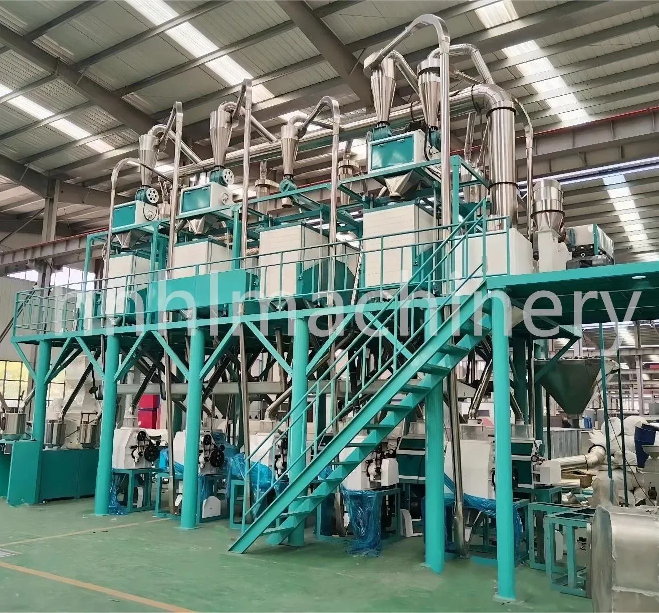 Промышленная мельница для кукурузной муки 30 тонн/24 часа