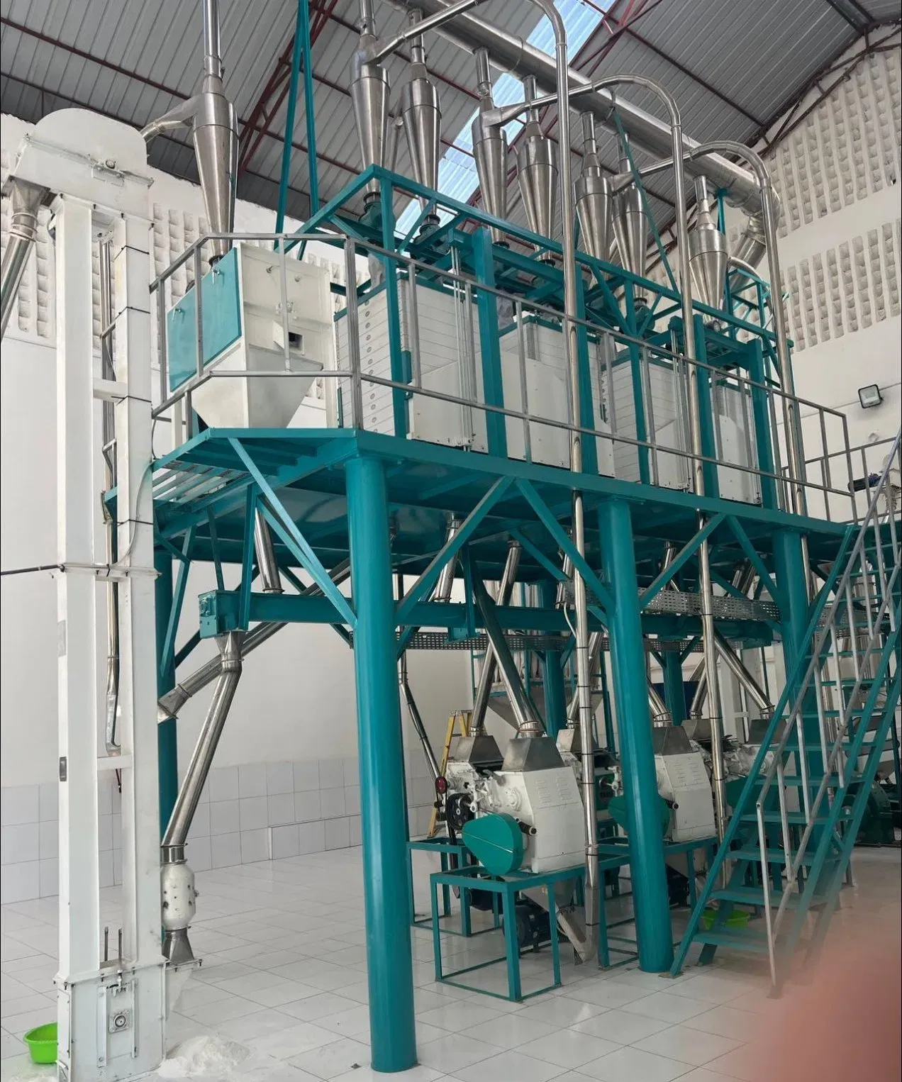 Промышленная мельница для кукурузной муки 30 тонн/24 часа 5