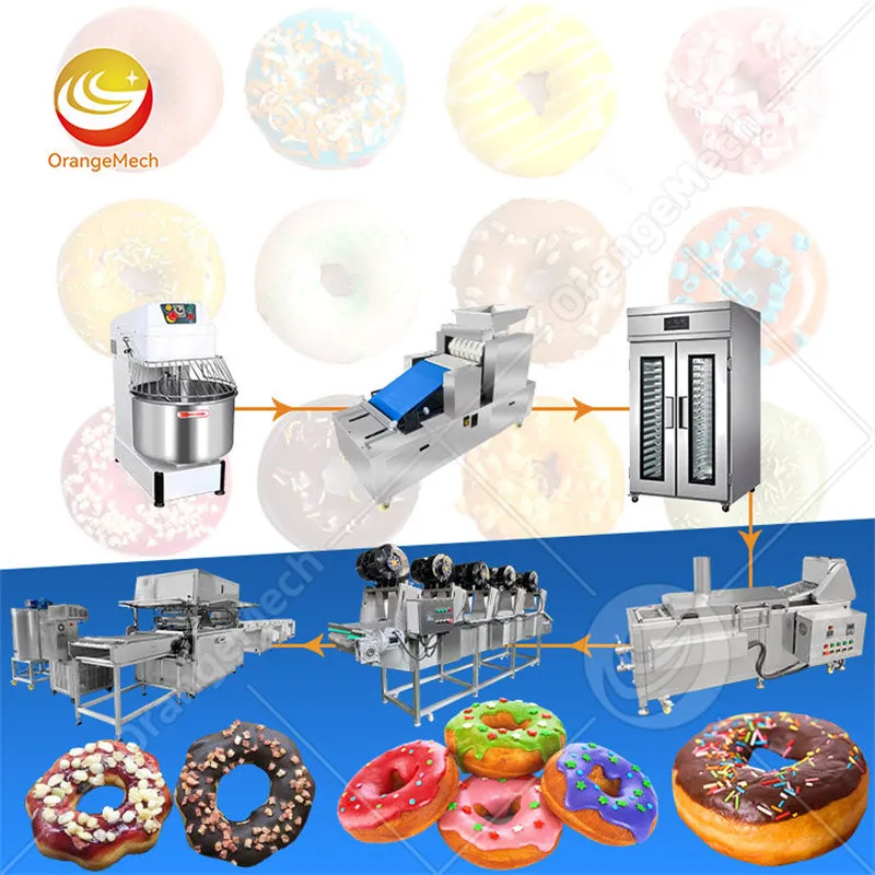 Автоматическая линия по производству пончиков