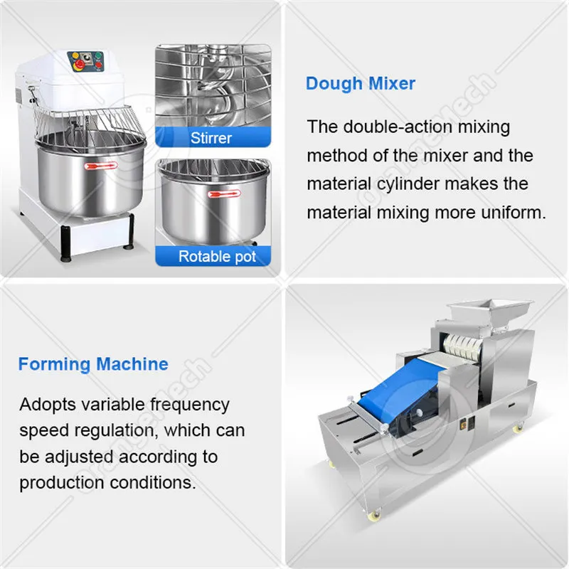 Автоматическая линия по производству пончиков 2
