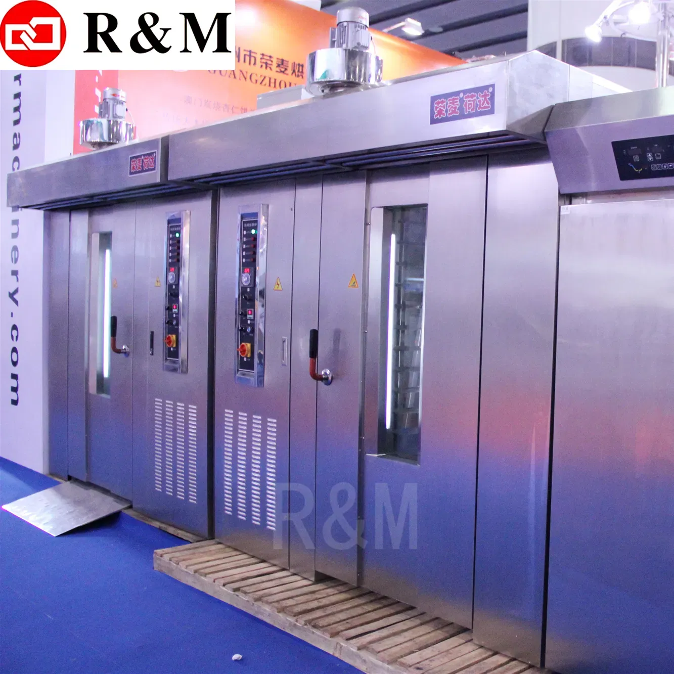 Профессиональная ротационная печь для выпечки хлеба 6