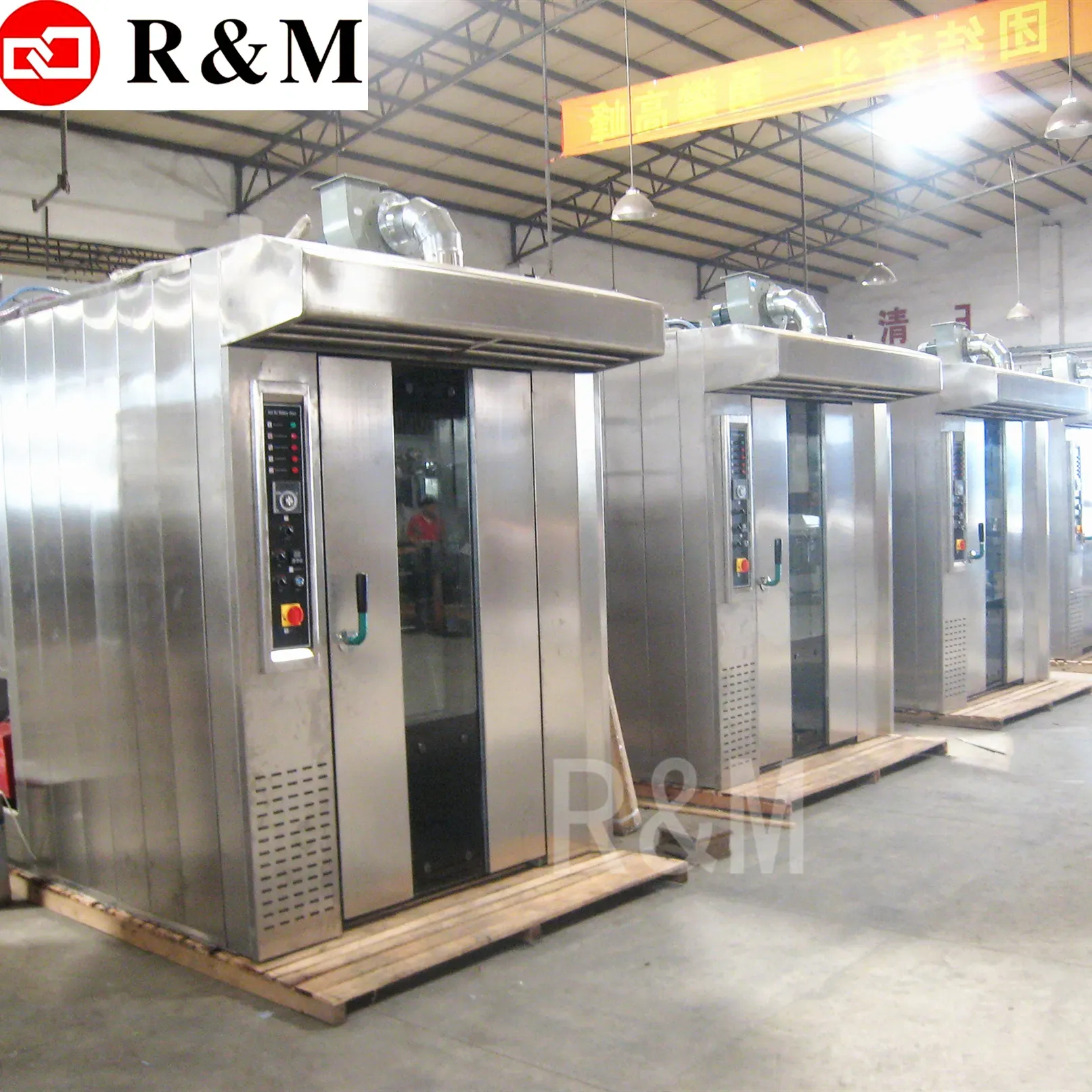 Профессиональная ротационная печь для выпечки хлеба 5