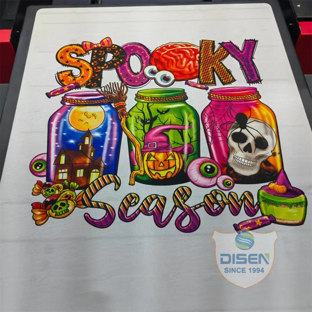 Профессиональная цифровая струйная машина для печати на футболках DTG-200 6