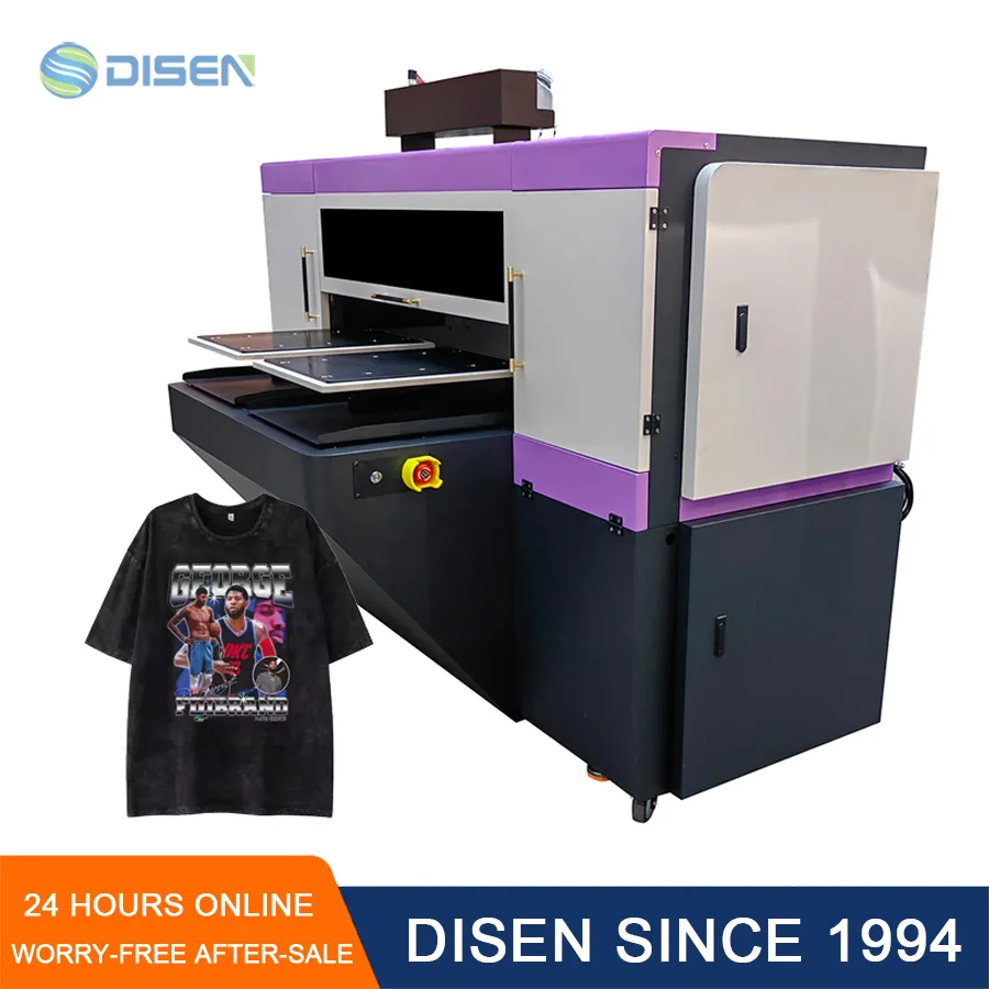 Профессиональная цифровая струйная машина для печати на футболках DTG-200