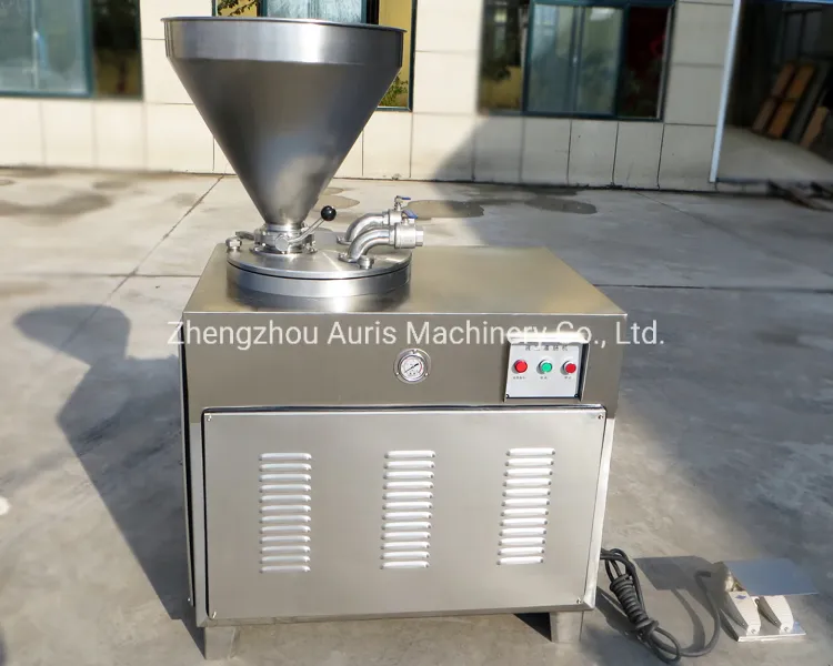 Профессиональная машина для фарширования мяса и овощей 2