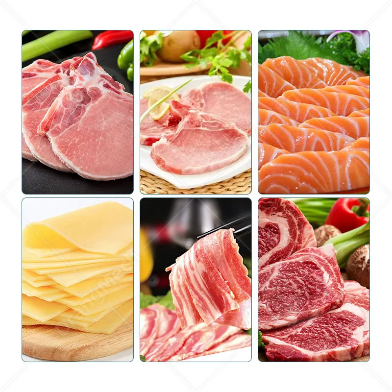 Автоматическая машина для нарезки замороженных свиных отбивных и колбасы 6