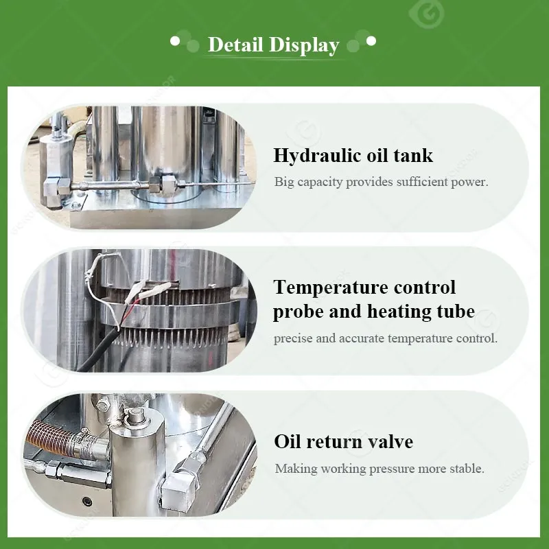 Промышленный холодный маслопресс для масла какао, кокоса, оливы и авокадо 5