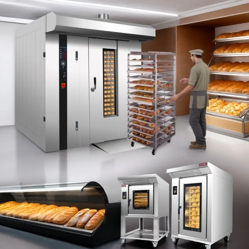 Промышленная ротационная печь для выпечки тортов и хлеба