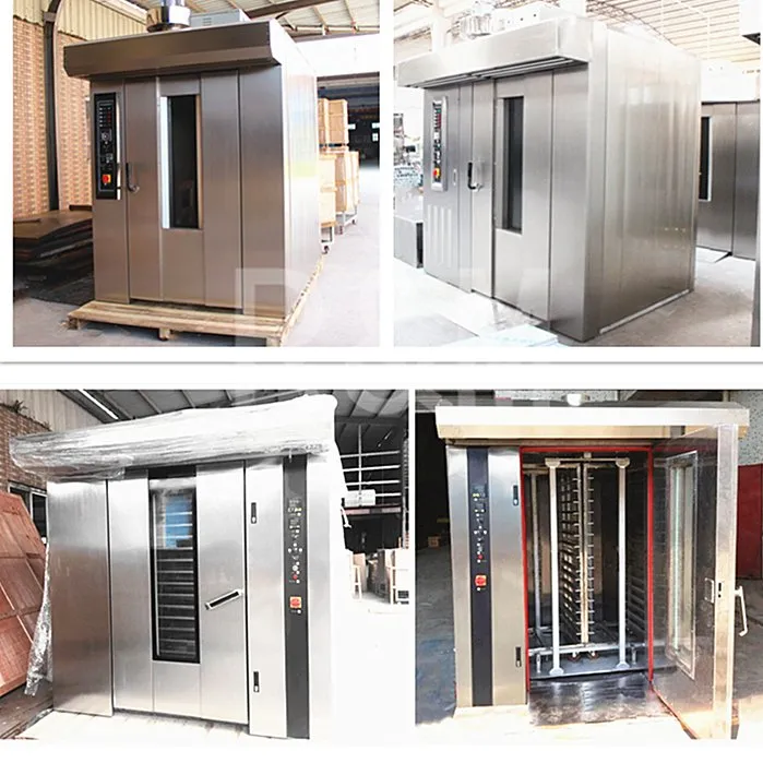 Промышленная ротационная печь для выпечки тортов и хлеба 5