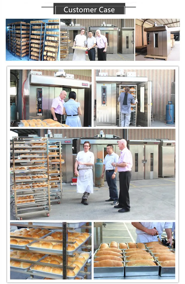 Промышленная ротационная печь для выпечки тортов и хлеба 6