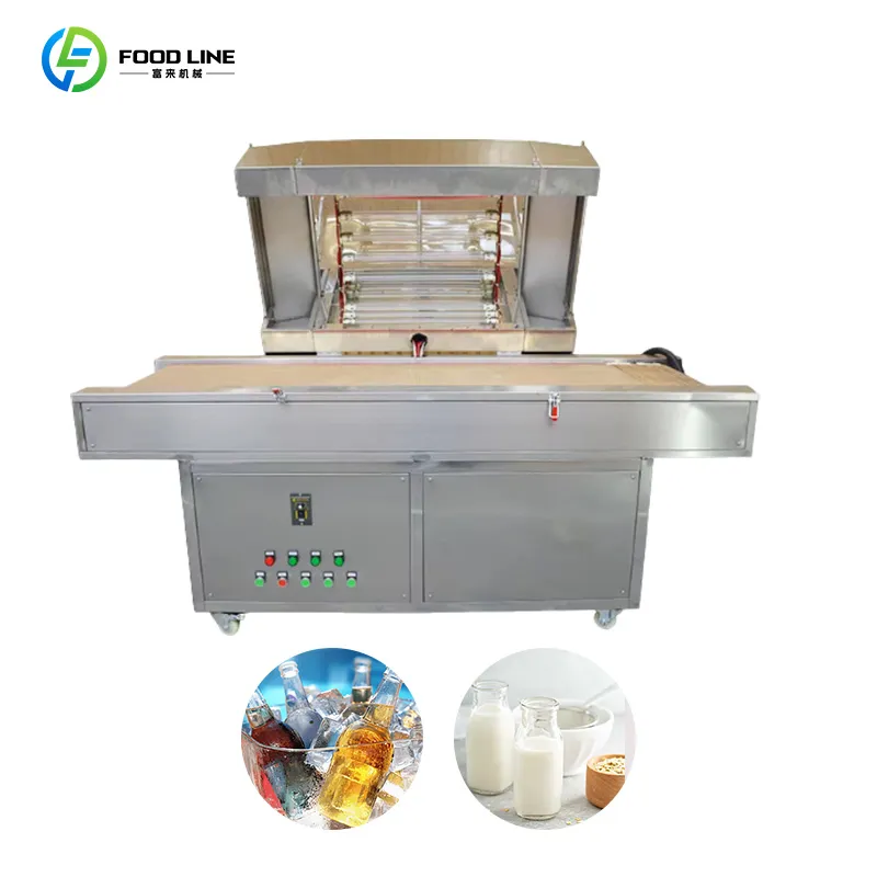 Промышленный туннельный УФ стерилизатор для обработки продуктов питания 3