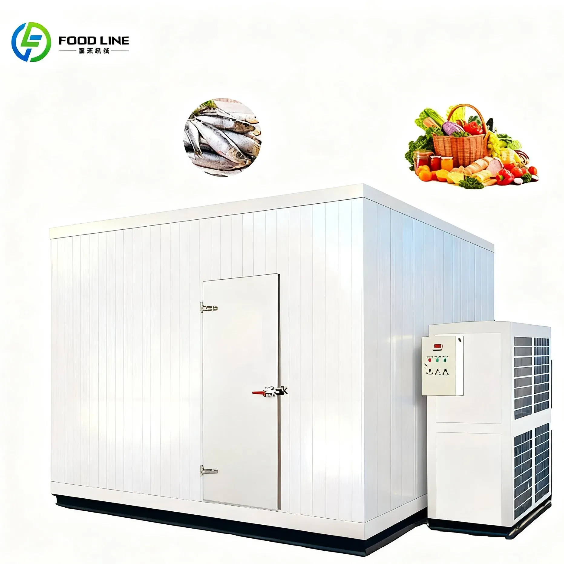 Промышленный холодильный склад для хранения продуктов питания