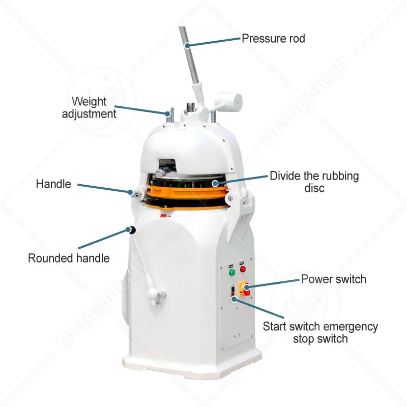 Профессиональный гидравлический делитель теста ORME-SDDR-03 2
