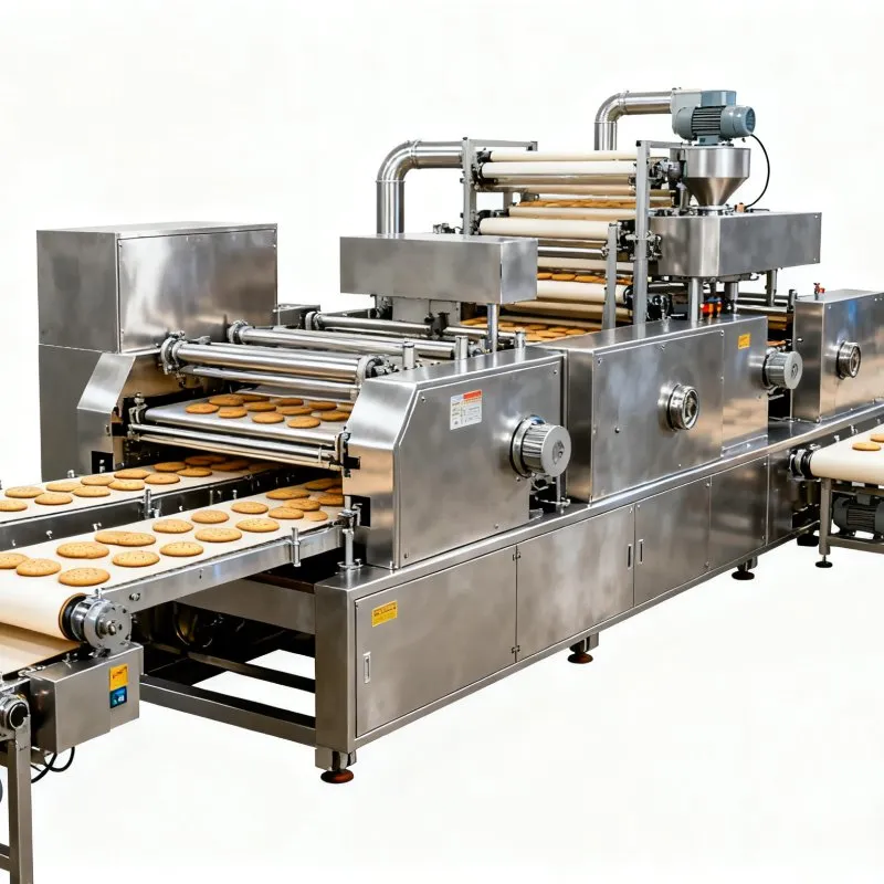 Автоматическая машина для производства соды и печенья 4