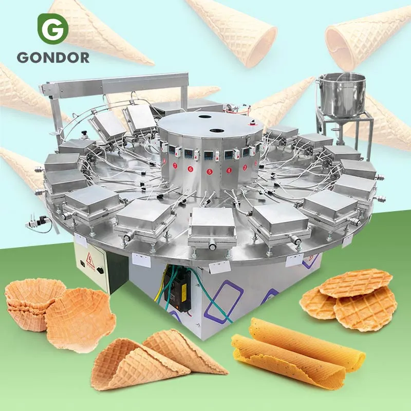 Полуавтоматическая машина для выпечки бисквитных палочек