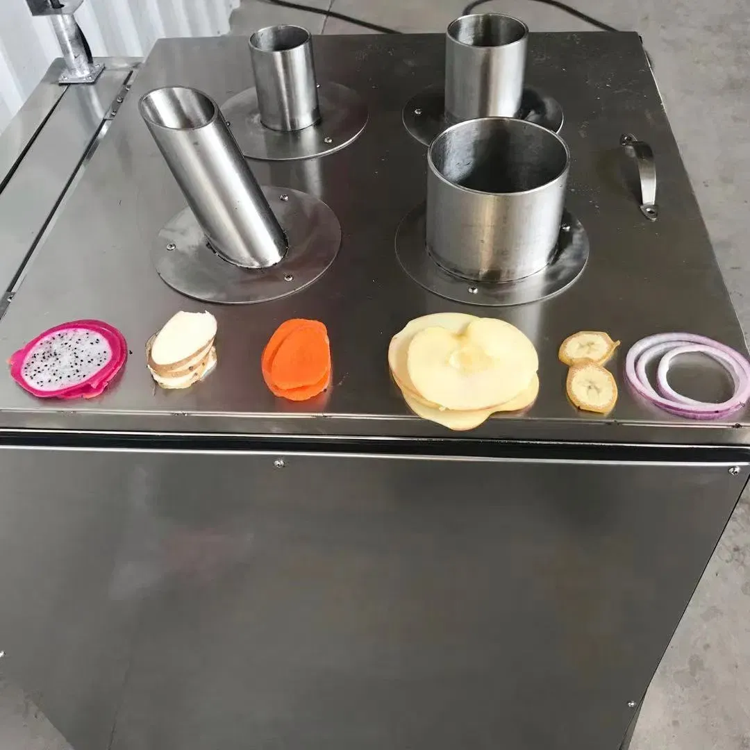 Профессиональная овощерезка для нарезки банановых чипсов и яблок 5