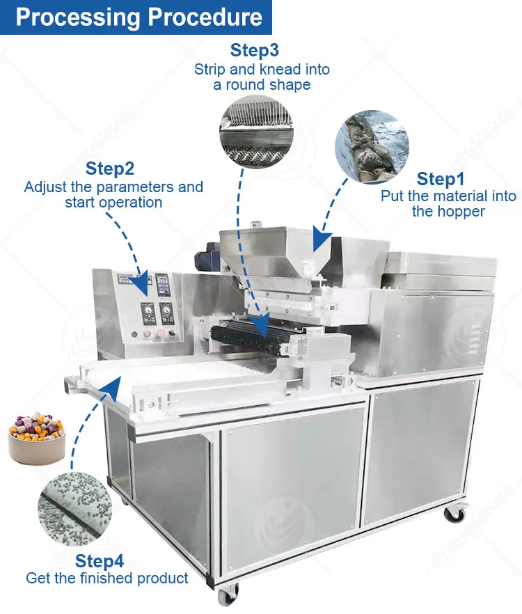 Машина для формирования тапиоки и таро шариков 4