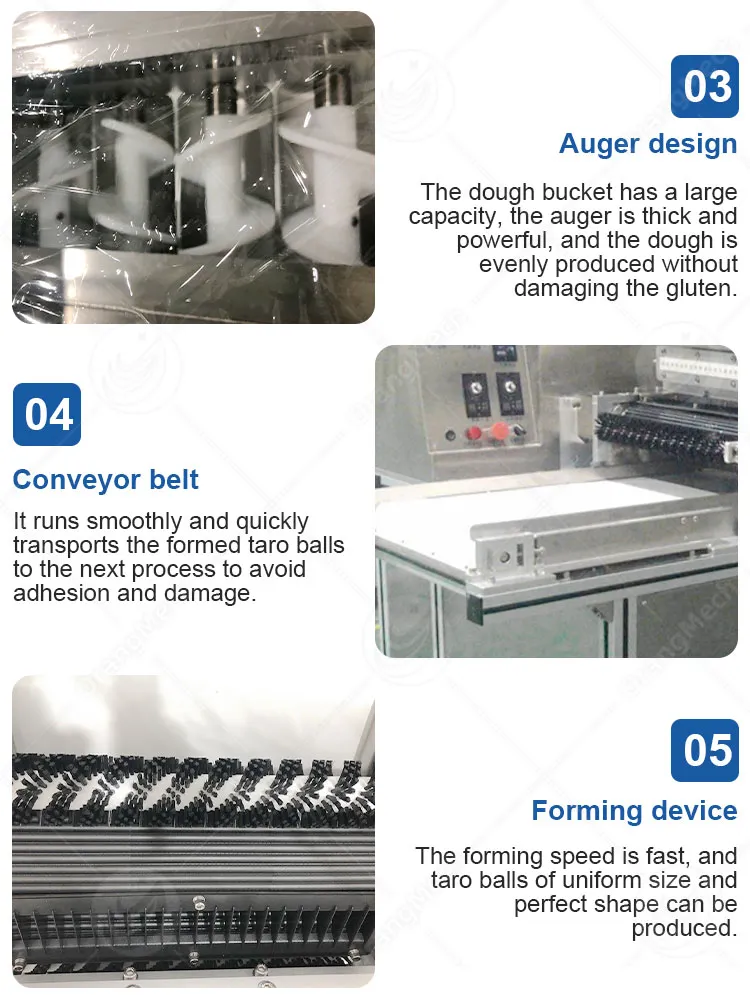 Машина для формирования тапиоки и таро шариков 6