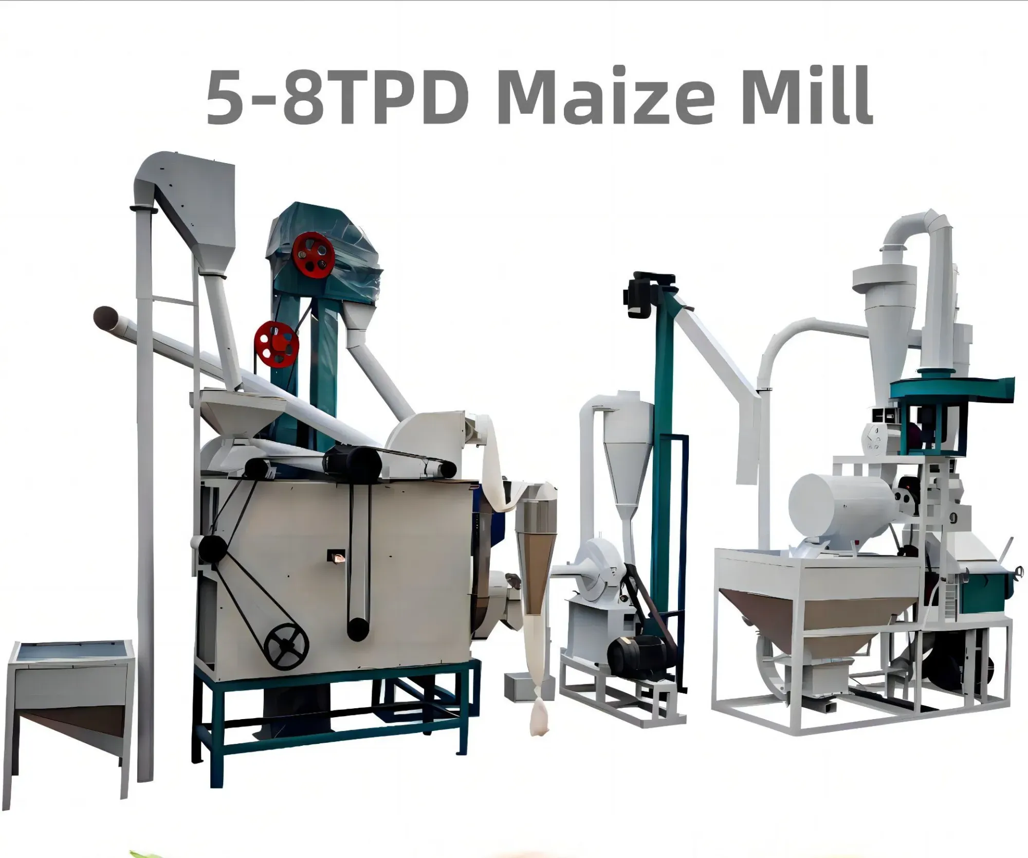 Профессиональная мукомольная мельница 5 Тонна/День 2