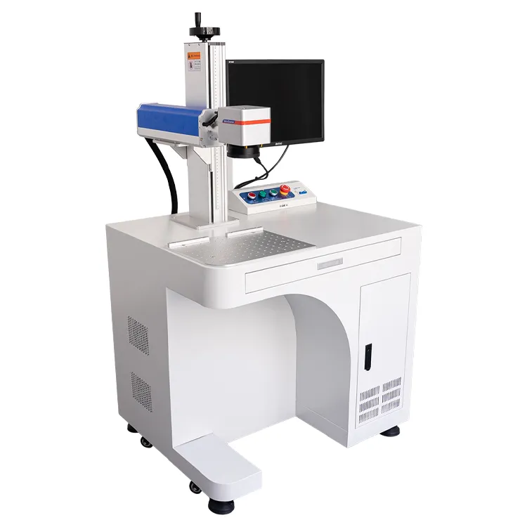 Профессиональный лазерный маркер XH-C-50W для гравировки по металлу, пластику и волокну 2