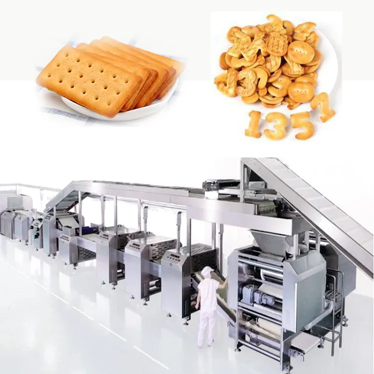 Полностью автоматическая машина для производства печенья из нержавеющей стали 5