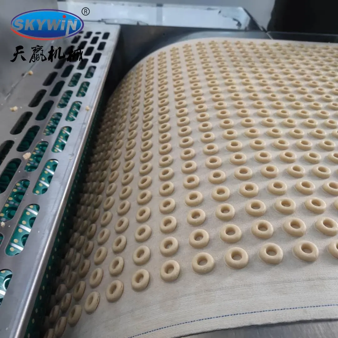 Автоматическая линия обработки печенья и крекеров для пищевого завода 6