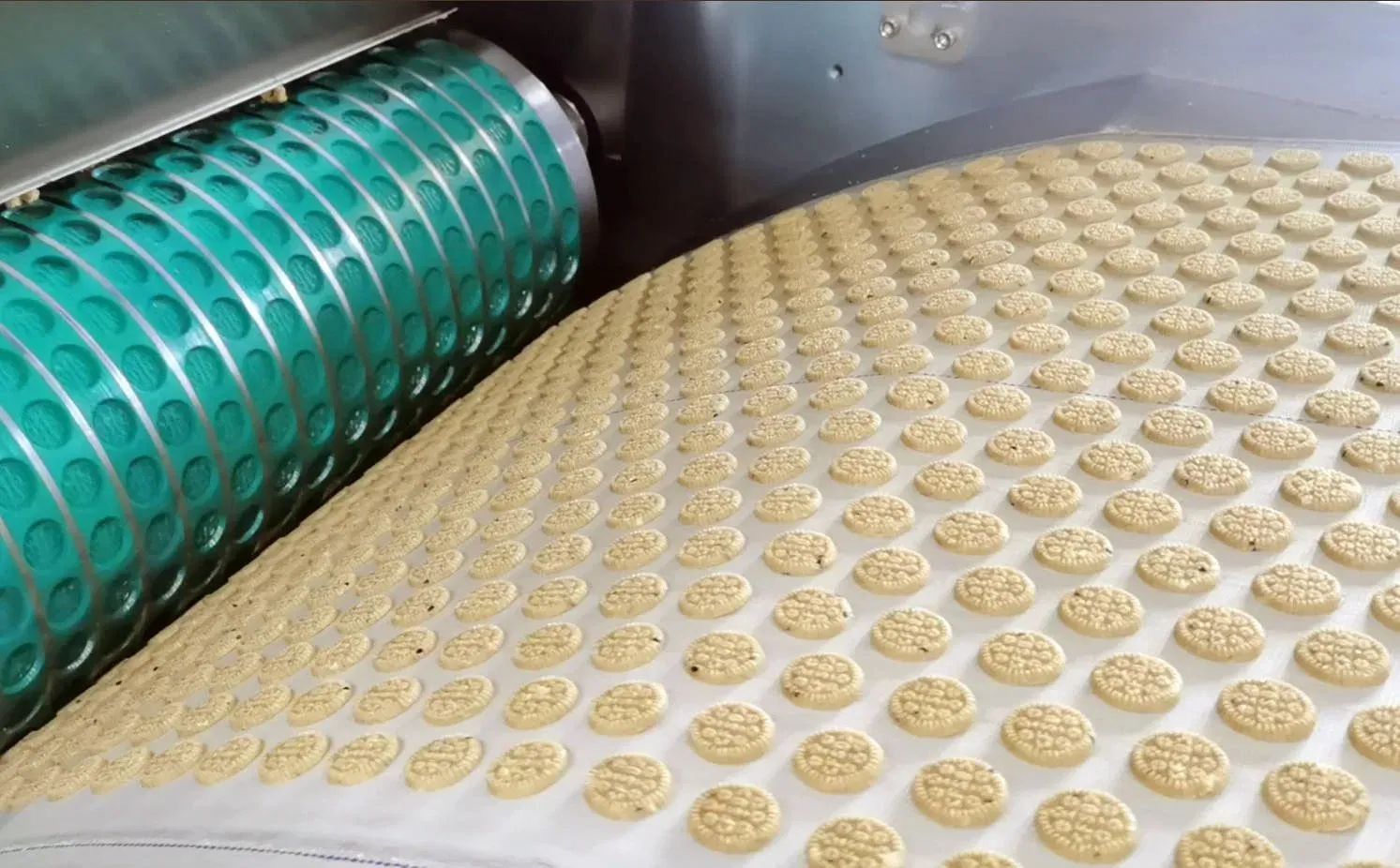 Автоматическая линия обработки печенья и крекеров для пищевого завода 3