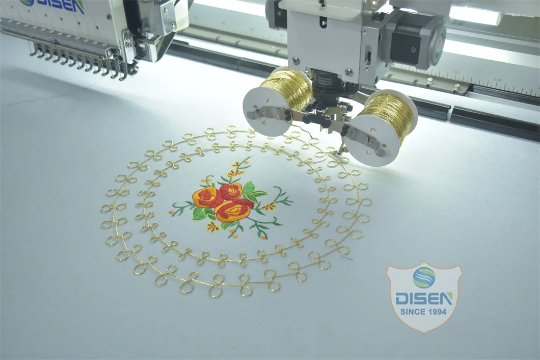 Автоматическая одноигольная машина для вышивки и шнуровки 5