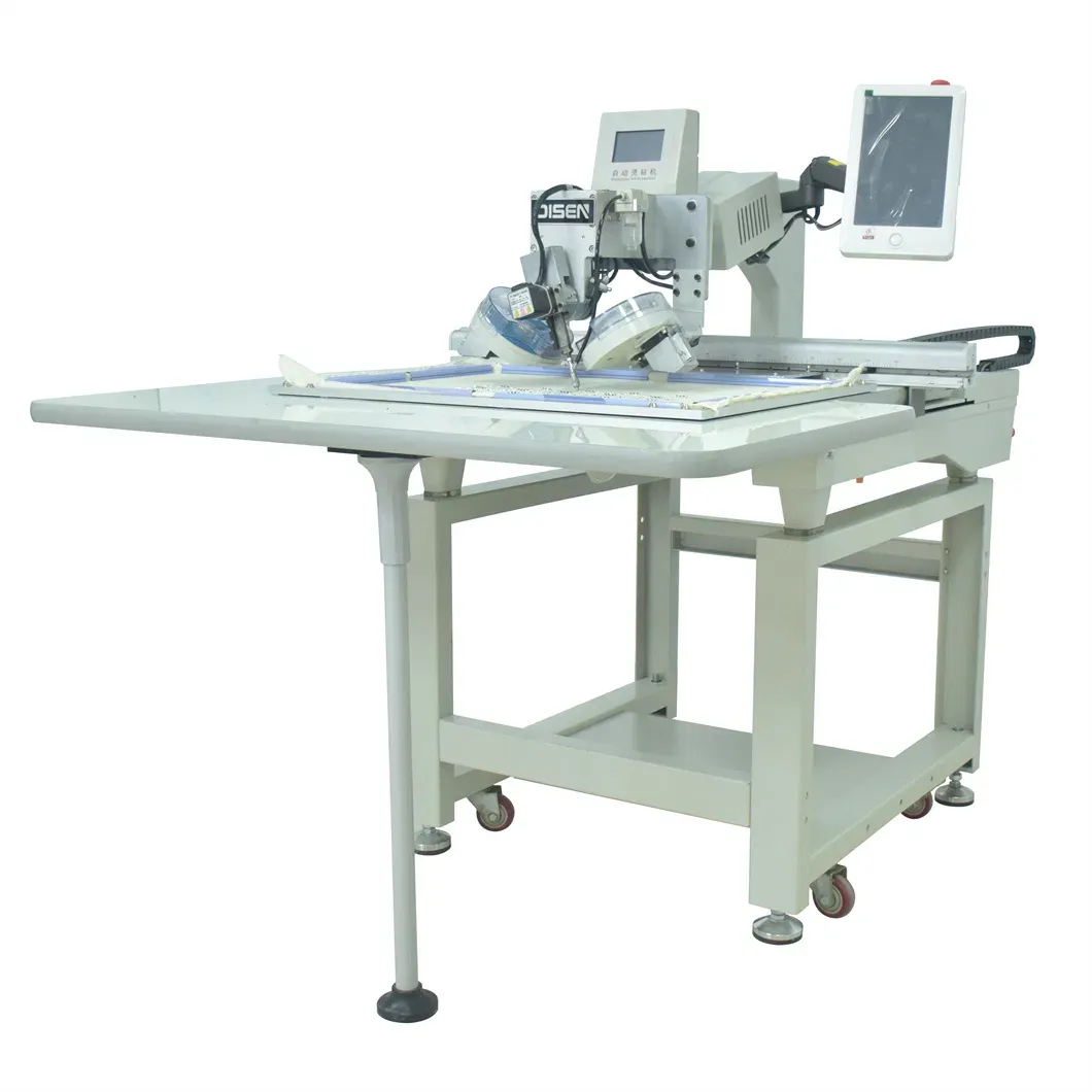 Автоматическая машина для горячей фиксации страз с вышивкой