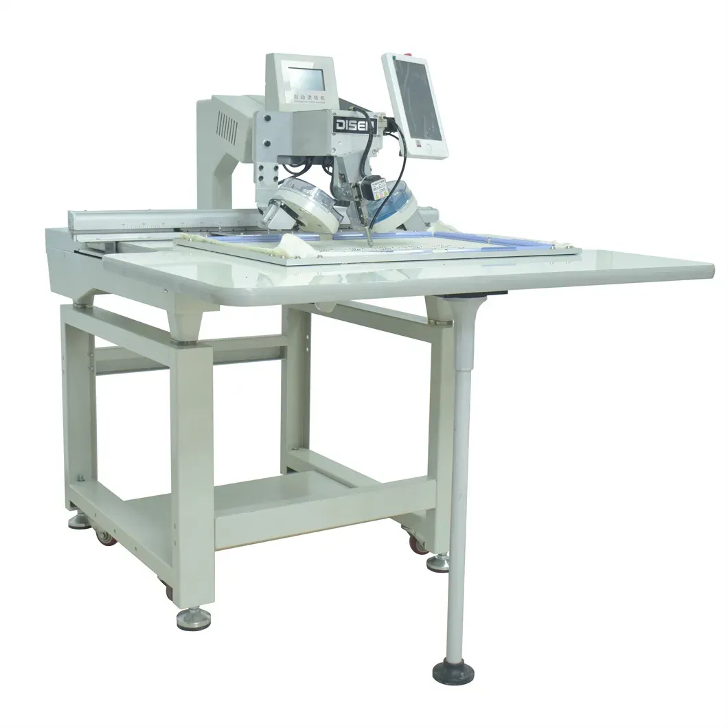Автоматическая машина для горячей фиксации страз с вышивкой 3