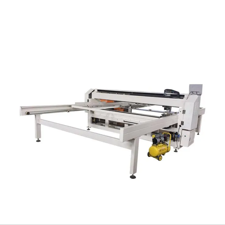 Компьютеризированная одноигольная длинноармейская швейная машина для стегания матрасов