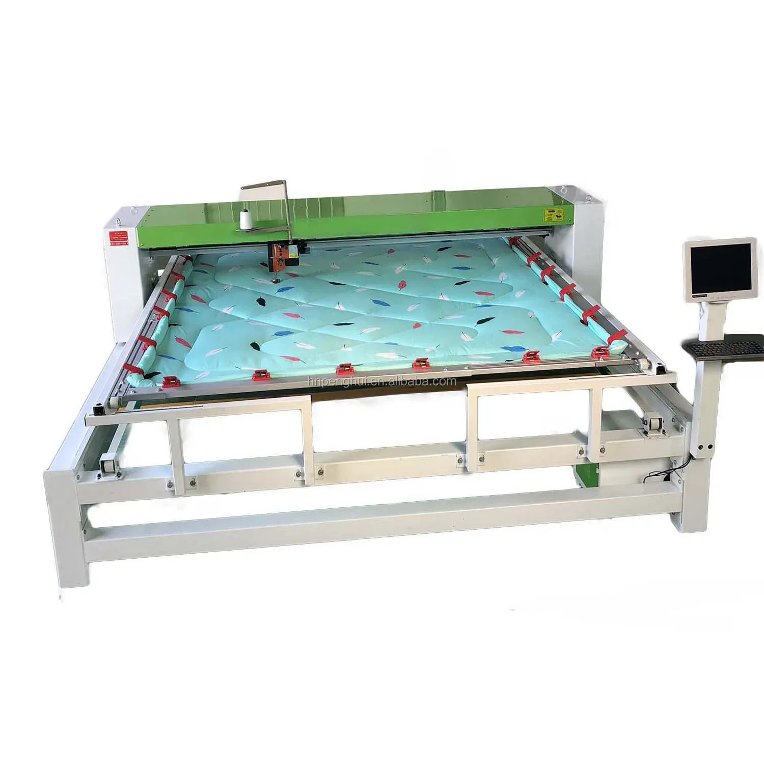 Компьютеризированная одноигольная длинноармейская швейная машина для стегания матрасов 2