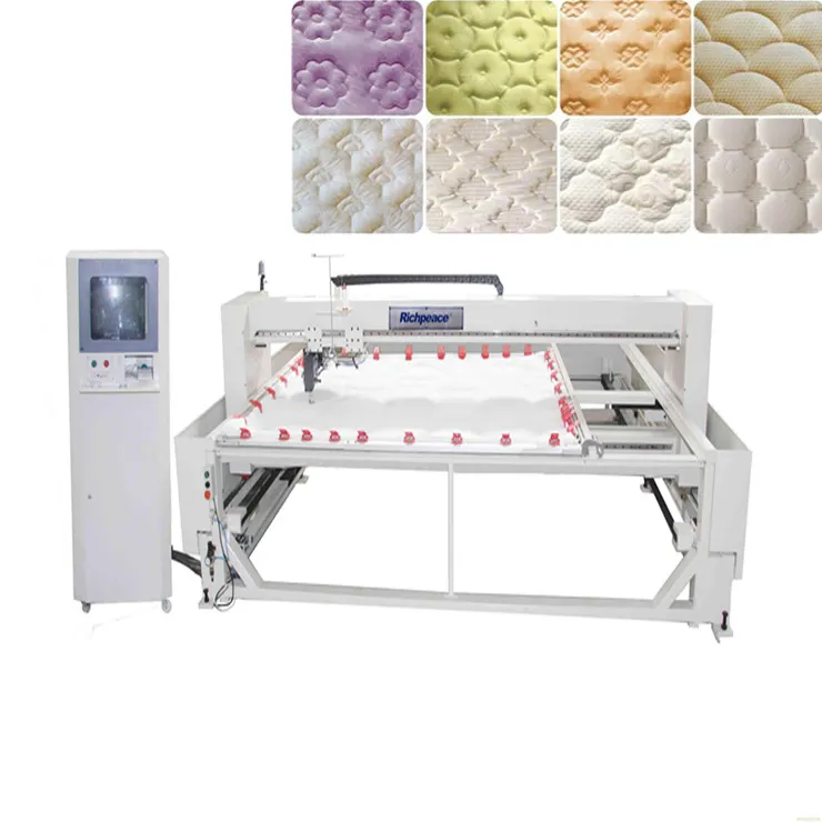 Компьютеризированная одноигольная длинноармейская швейная машина для стегания матрасов 4