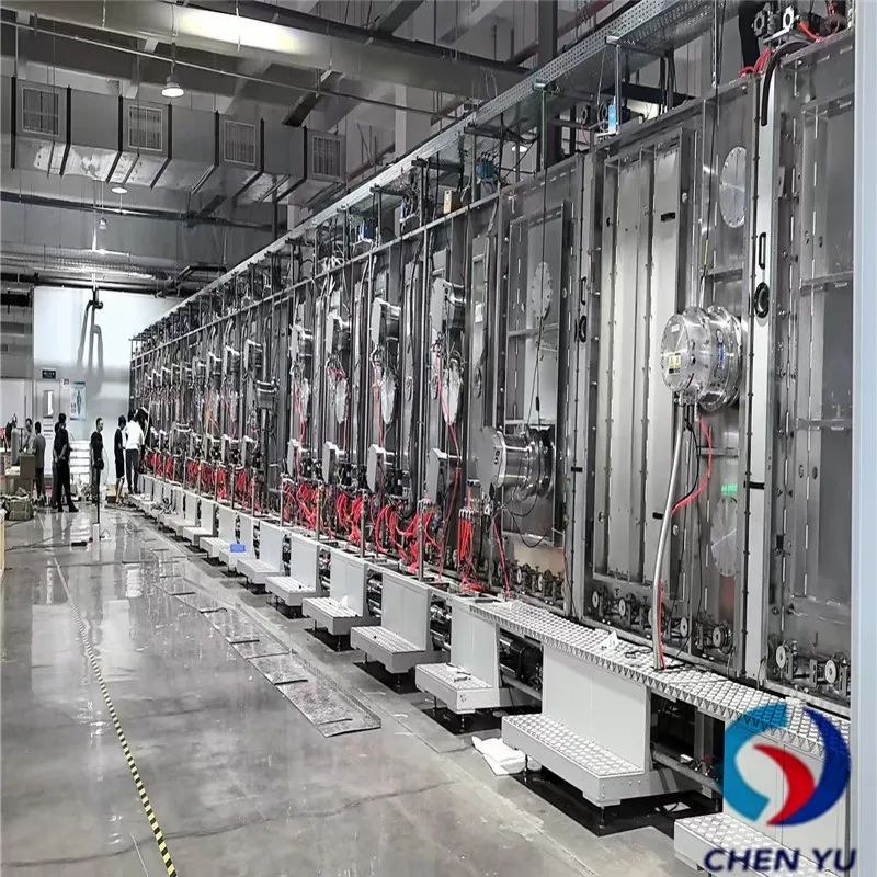 Профессиональная линия нанесения вакуумного покрытия на стальной подложке