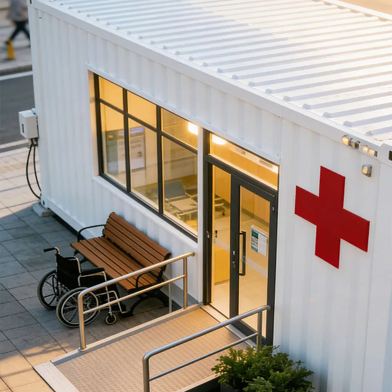 Профессиональные контейнерные дома для спасательных станций 4