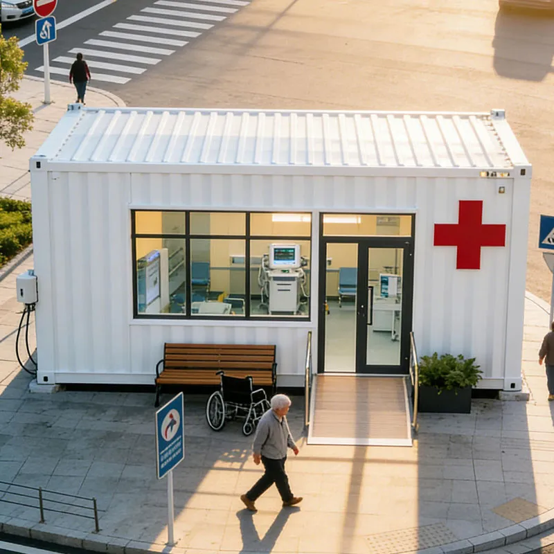 Профессиональные контейнерные дома для спасательных станций 5