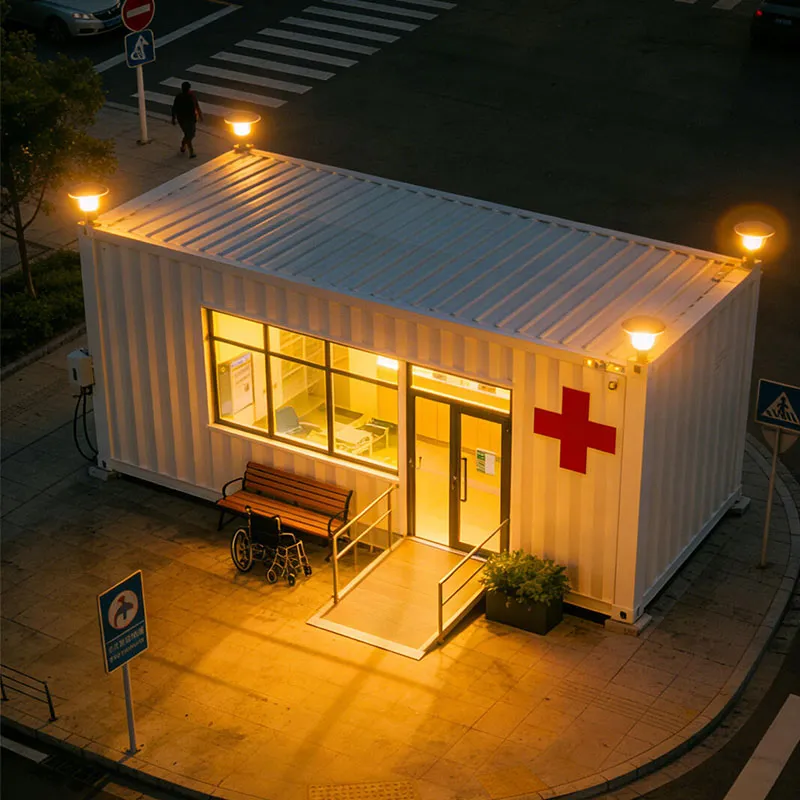 Профессиональные контейнерные дома для спасательных станций 3