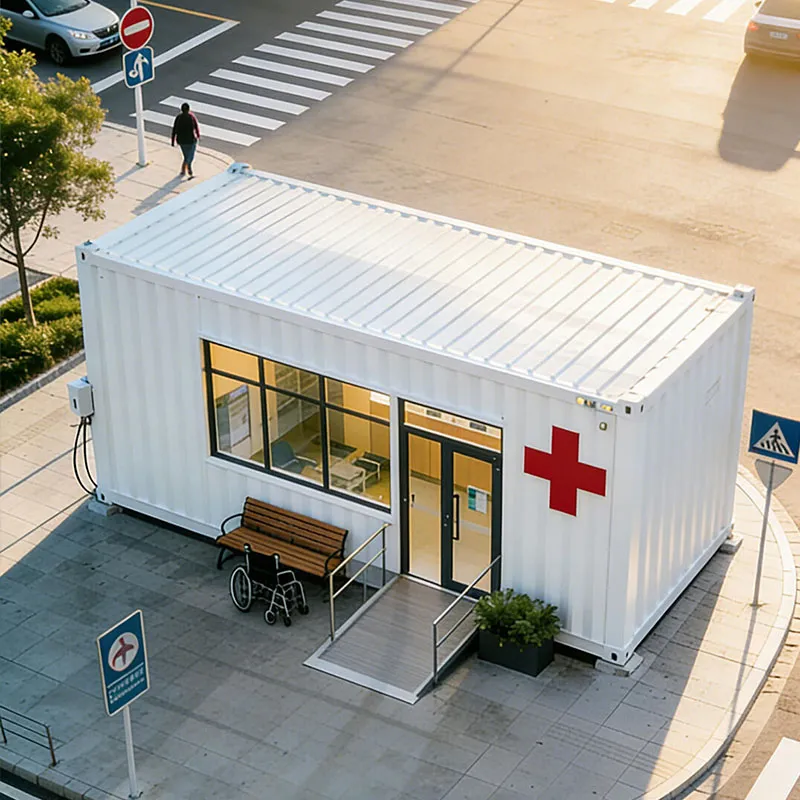 Профессиональные контейнерные дома для спасательных станций 2