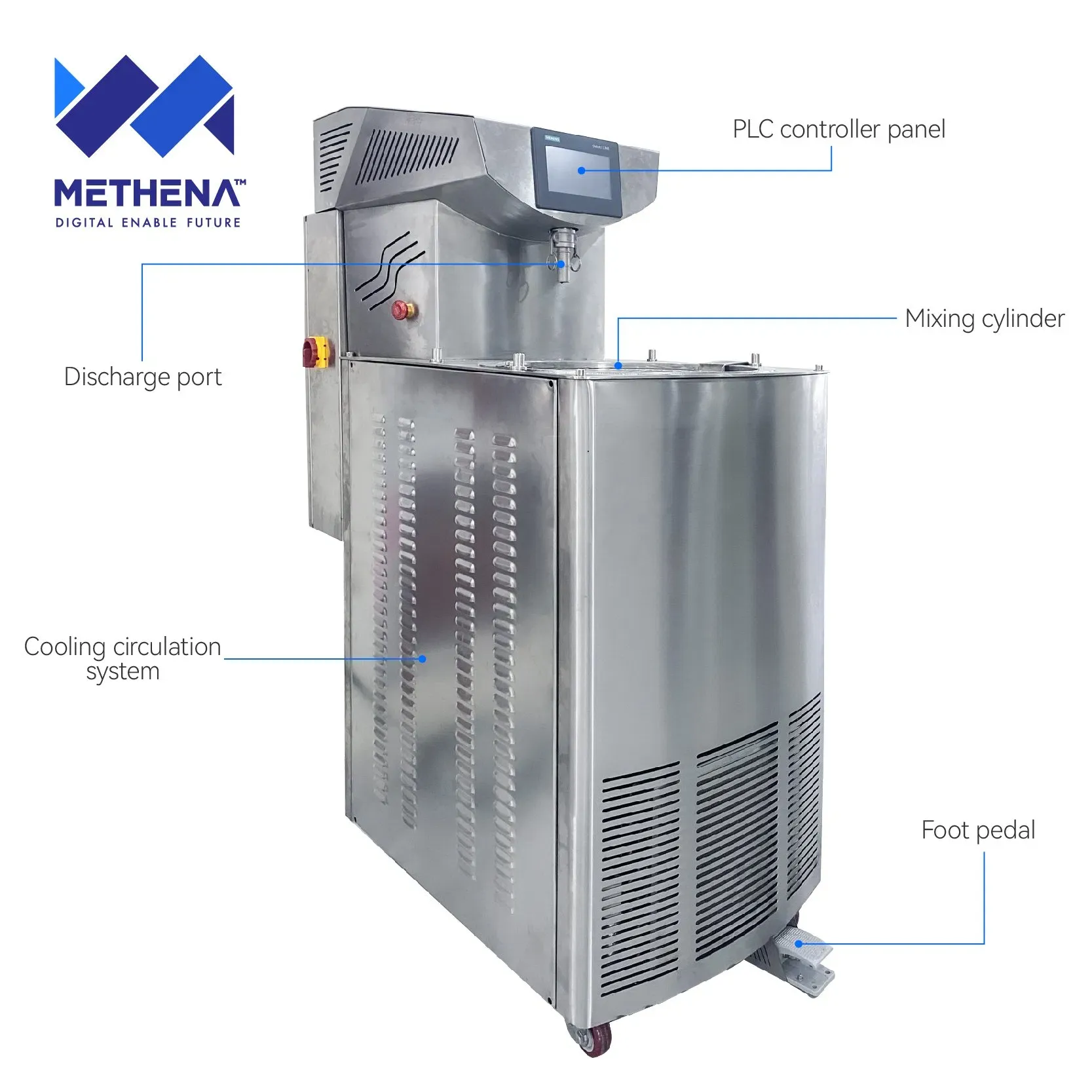 Автоматическая машина для плавления шоколада 60L 2