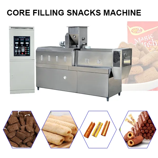 Автоматическая линия переработки закусок с начинкой 2