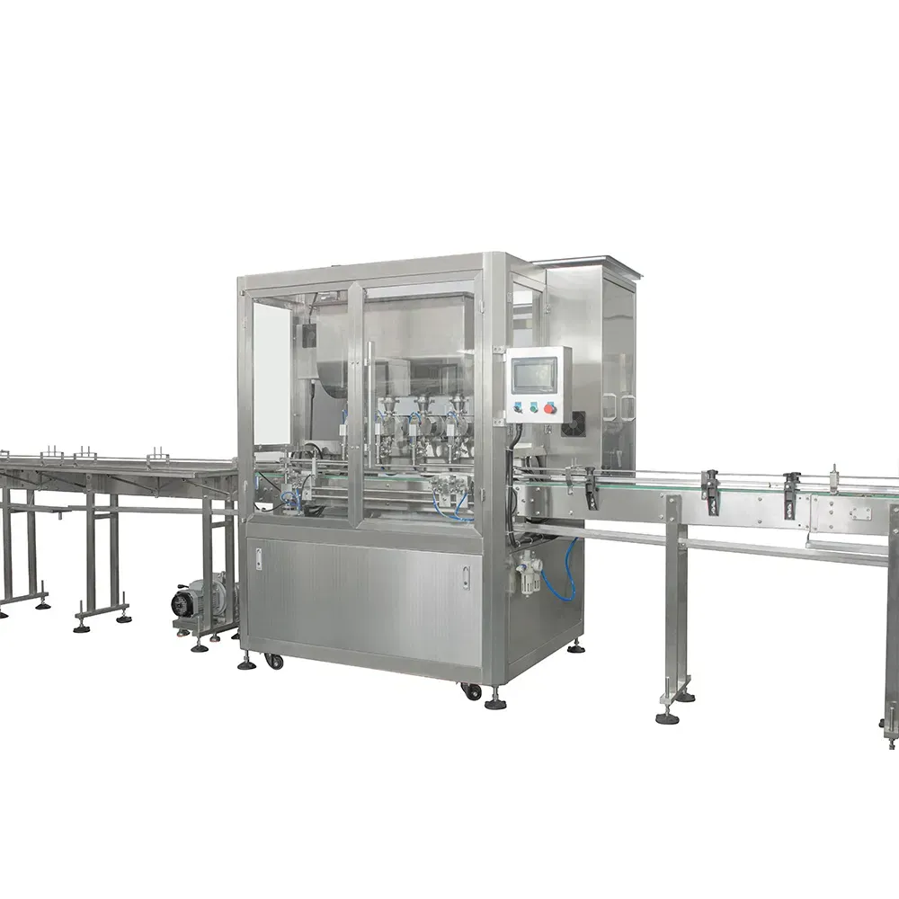 Автоматическая заполняющая машина с серво роторным насосом