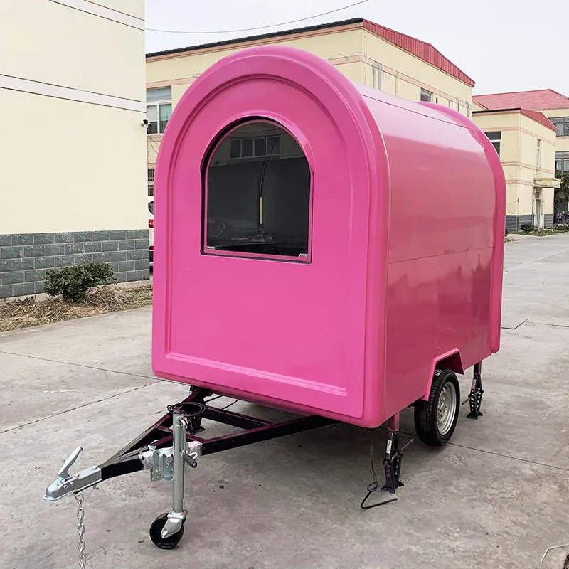 Мобильная кухня на заказ, коммерческий бар, передвижной фургон для еды 4