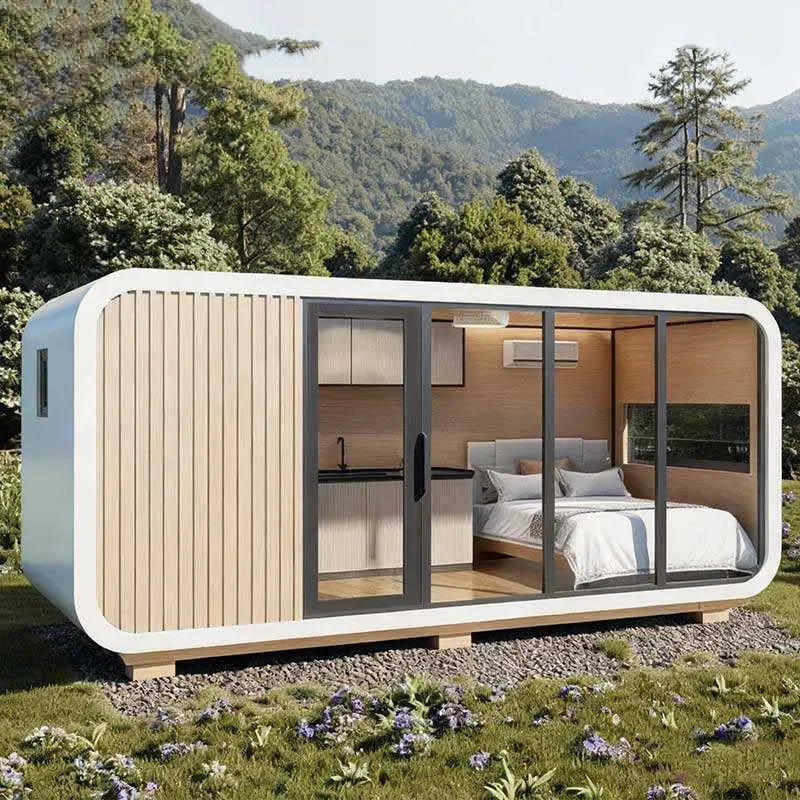 Префабрикованный современный мобильный дом-кабинка на продажу