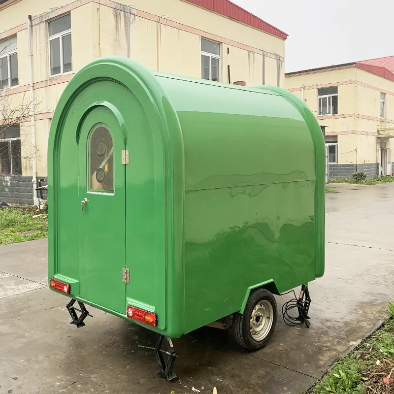 Кастомный мобильный бар для ресторанов из нержавеющей стали 3