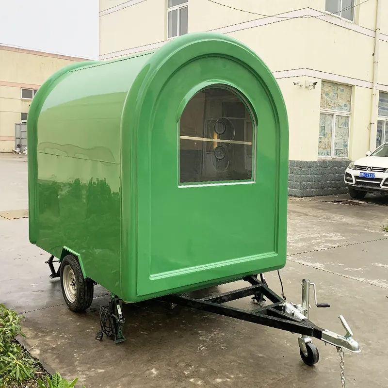 Кастомный мобильный бар для ресторанов из нержавеющей стали 2